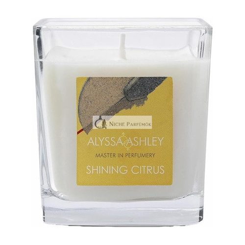 Alyssa Ashley Shining Citrus Scented Candle 145g