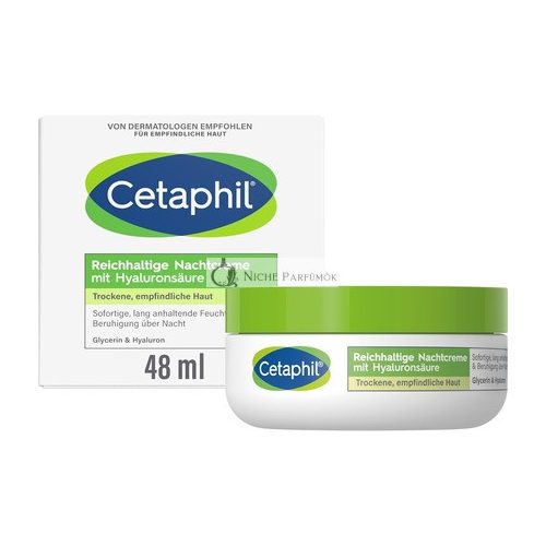 Cetaphil Rich Night Cream with Hyaluronic Acid 48g