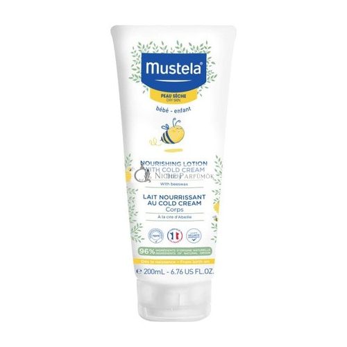 Mustela Nourishing Milk With Cold Cream and Bee Wax 200ml