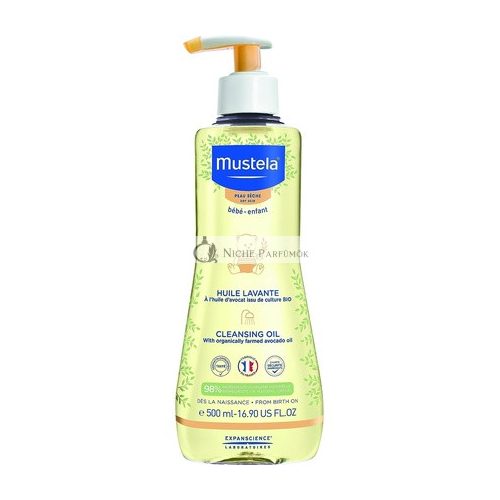 Mustela Cleansing Oil for Dry Skin 500ml