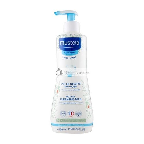 Mustela No Rinse Cleansing Milk 500ml