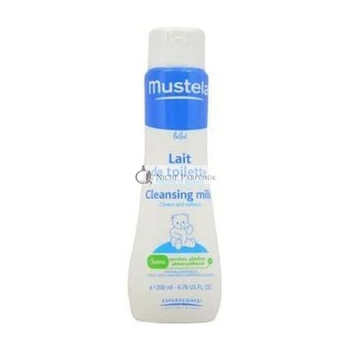 Mustela Gentle Facial Cleanser and Body Wash for Newborn Baby 200ml