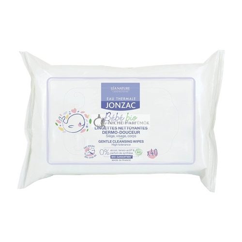 EAU THERMALE JONZAC Organic Dermo-Douceur Cleansing Wipes