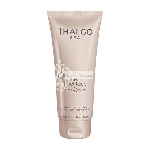 THALGO Marine Skincare & Spa Iridescent Island Milk Moisturising and Illuminating Body Milk 200ml 6.7628 fl. oz.