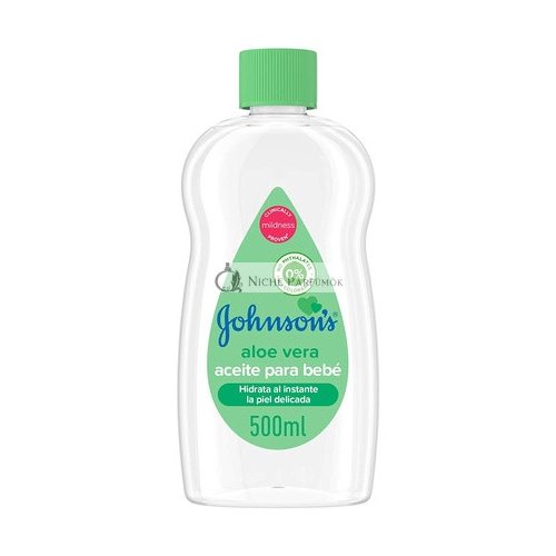 Johnsons Baby Oil Aloe Vera 500ml