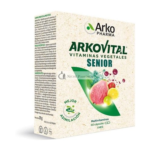 Arkovital Pura Energia 50+ 60 Capsules