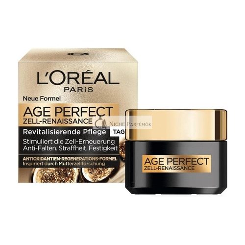 L'Oréal Paris Age Perfect Cell Renaissance Anti-Ageing Face Cream SPF 15 with Black Truffle and Black Tea 50ml