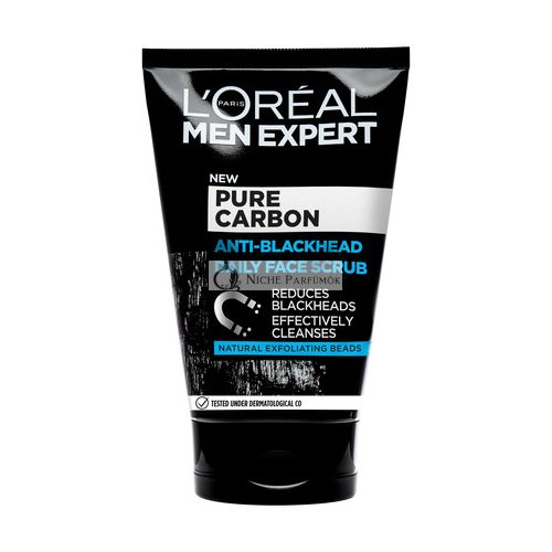 L'Oreal Paris Men Expert Pure Charcoal Face Scrub - 100ml