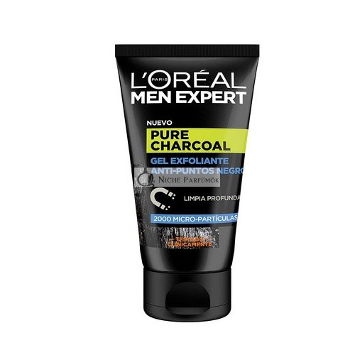 MEN EXPERT Pure Charcoal Blackhead Scrub Gel 100ml