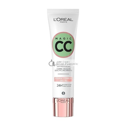 L'Oréal Paris Magic CC Cream with SPF 20 Anti-Redness and Colour Correcting 30ml