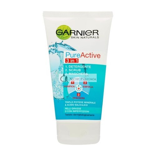 Garnier Skinactive Facial Scrub 3in1 150ml