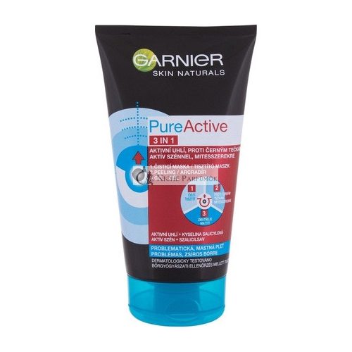 Garnier Pure Active Black Intensive Charcoal Anti Blackhead 150ml