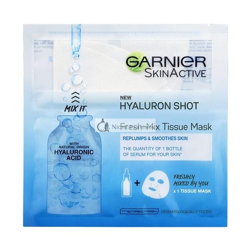 Garnier Fresh Mix Hyaluronic Acid Face Mask 40ml