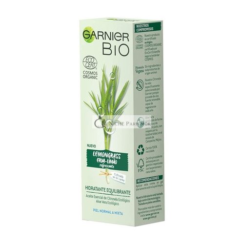 BIO ECOCERT Lemongrass Moisturizing Cream 50ml