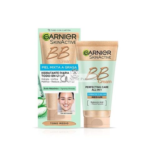 Garnier SkinActive BB Cream for Combination to Oily Skin SPF25 Medium 50ml