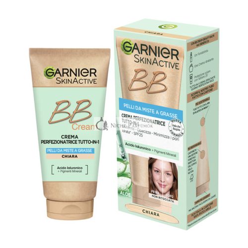 Garnier SkinActive BB Cream For Combination to Oily Skin Clear Spf 25 50ml