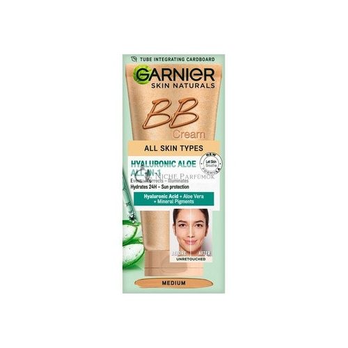 Garnier Classic BB Face Cream Hyaluronic Aloe Vera SPF 10 Medium