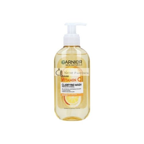 Garnier Skin Naturals Face Wash Gel with Vitamin C 200ml