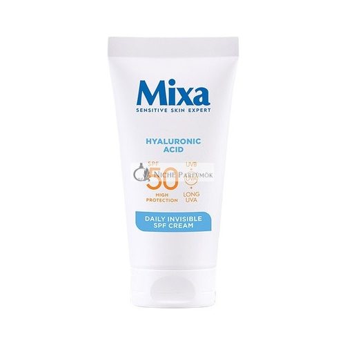 Mixa Moisturizing Face Cream Spf50 Against Dryness With Hyaluronic Acid 50ml