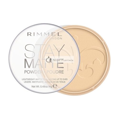 Rimmel Stay Matte Pressed Powder Transparent 14g