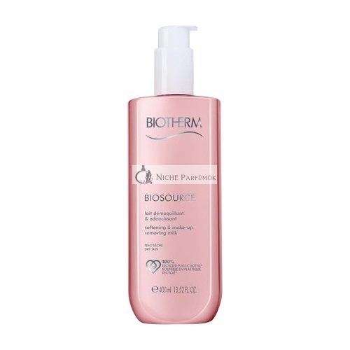 Biosource Softening & Make-up Removing Milk Dry Skin 400ml