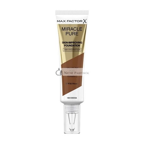 Max Factor Miracle Pure Foundation Cocoa 100