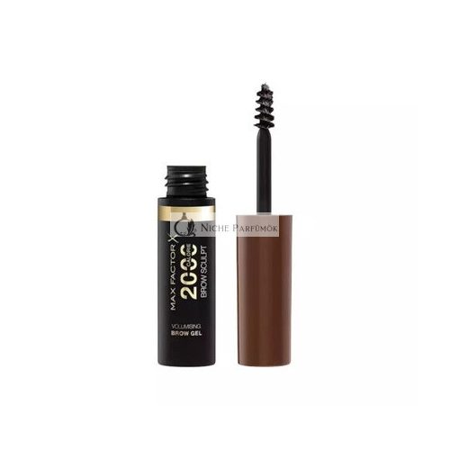 Max Factor 2000 Calorie Brow Sculpt Brow Gel 004 Black Brown 4.5ml