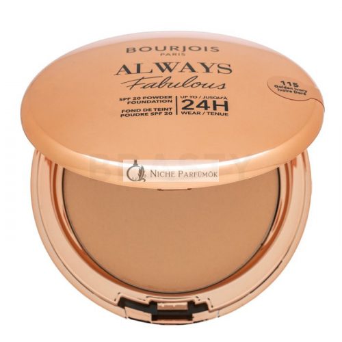 Bourjois Always Fabulous SPF 20 Powder Foundation púderes make-up matt hatású 115 7 g