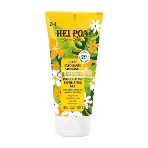 Hei Poa Invigorating Exfoliating Gel with Tahiti Monoi Oil AO 150ml