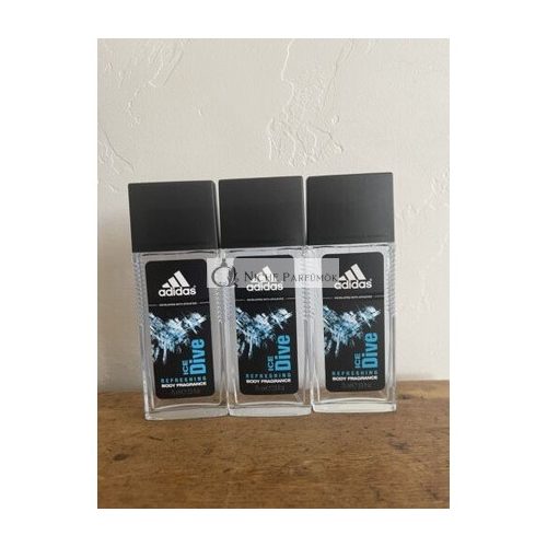 Adidas Men's Ice Dive Deodorant Body Spray 75ml Fragrances