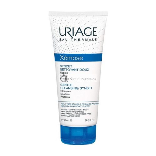 Uriage Xemose Syndet Cleanses Soothes Protects Gentle Cleansing Gel