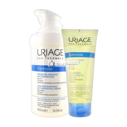 Uriage Xemose Anti-Irritation Cream and Cleansing Oil