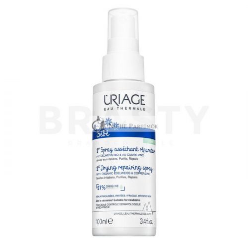 Uriage Bébé szárító helyreállító spray réz- és cinktartalommal 1st Drying Repairing Spray 100 ml