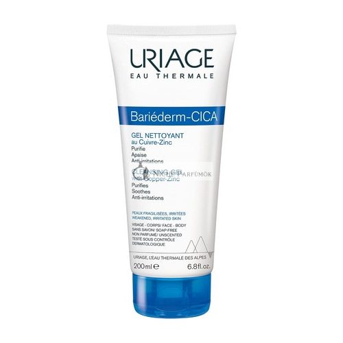 Uriage Bariéderm Cica-Gel Cleanser 200ml