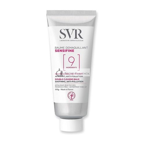 SVR SENSIFINE Soothing Balm-In-Oil Face Cleanser and Makeup Remover with Coconut Oil and Shea Butter 100ml