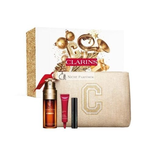 CLARINS Double Serum Light Kit Anti-Aging Face and Eye Treatment