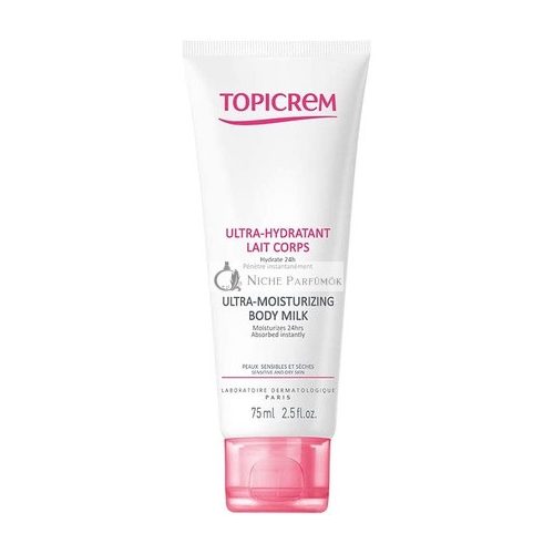 Topicrem Ultra-Moisturizing Body Milk 75 ml