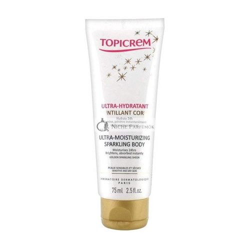 Topicrem Ultra-Moisturizing Sparkling Body Milk 75 ml