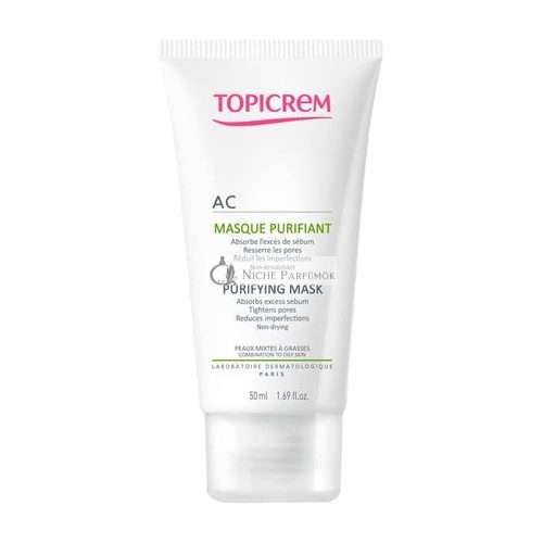 Topicrem AC Purifying Mask - Cleansing mask for oily skin 50 ml