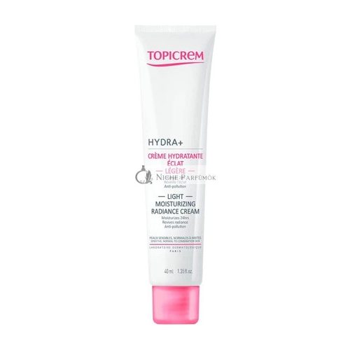 Topicrem HYDRA+ Light Moisturizing Radiance Cream 40ml