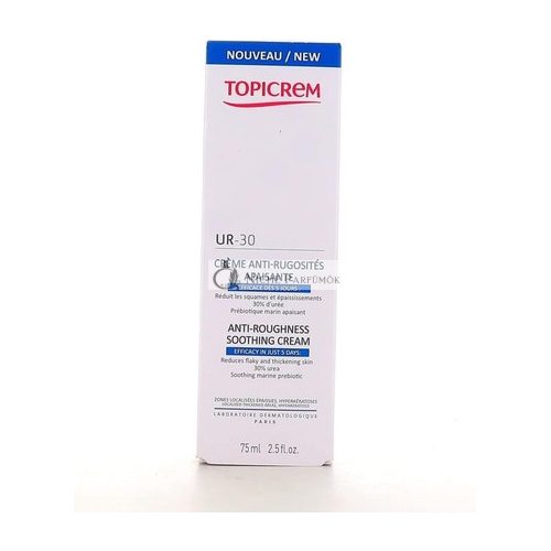 Topicrem UR-30 Soothing Anti-Roughness Cream 75 ml