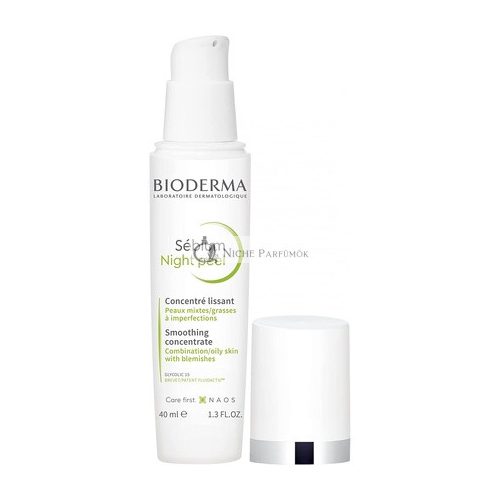 Bioderma Sébium Night Peel Smoothing Concentrate Intensive Night Serum Against Pigmentation Spots 40 ml