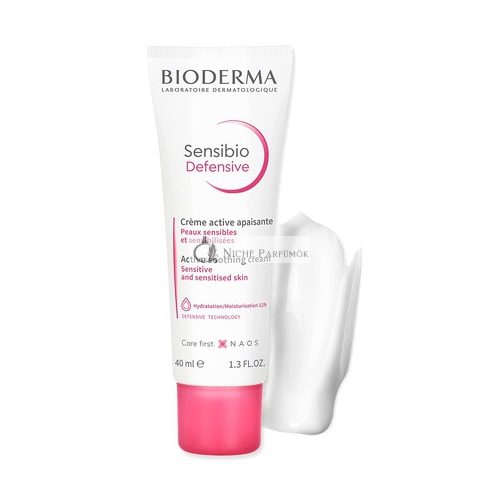 Bioderma Sensibio Defensive Active Soothing Cream for Dry Skin 40ml