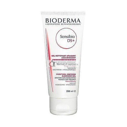 Bioderma Sensibio DS+ Purifying Soothing Cleansing Gel 200ml