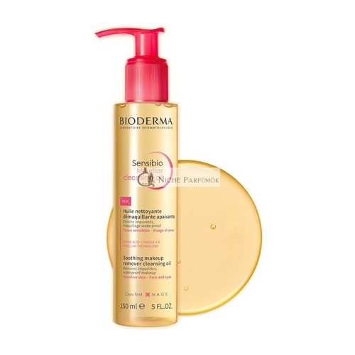 Bioderma Sensibio Micellar Oil Wash-Off Micellar Oil Cleanser for Sensitive Skin 150ml