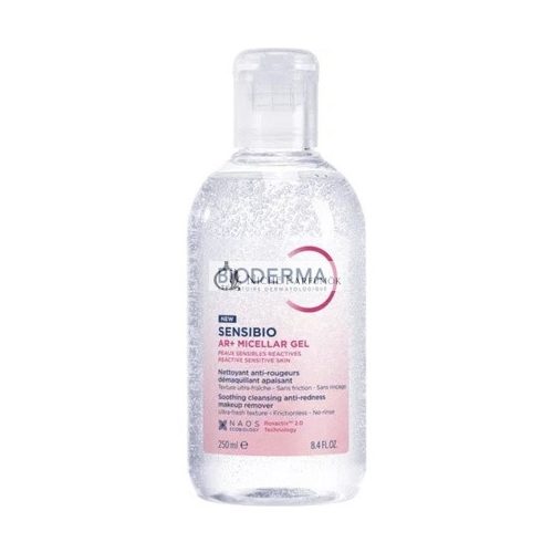 Bioderma Sensibio Ar Soothing Micellar Gel For Sensitive Skin 250ml - Reduces Redness And Cleanses