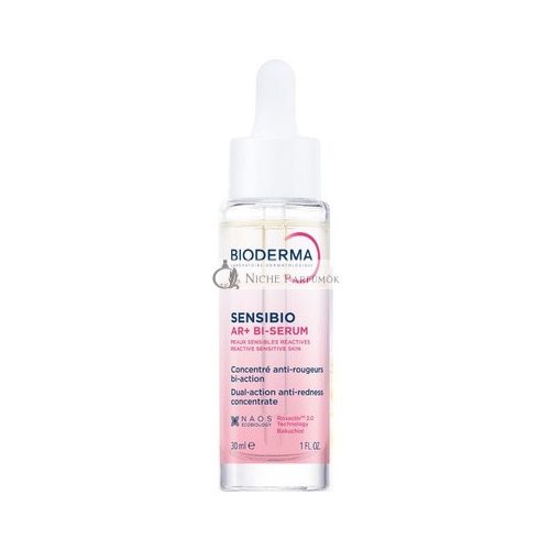 Bioderma Sensibio Ar Dual-Action Serum - Reduces Redness, Smooths Wrinkles, 30ml