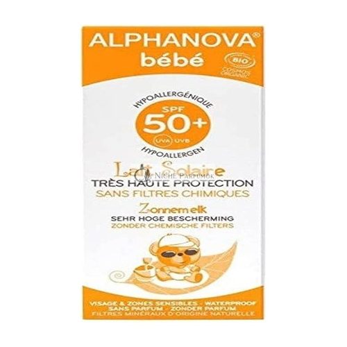 Alphanova Sun Bio Baby Sun Milk SPF 50+ 4.4 oz.