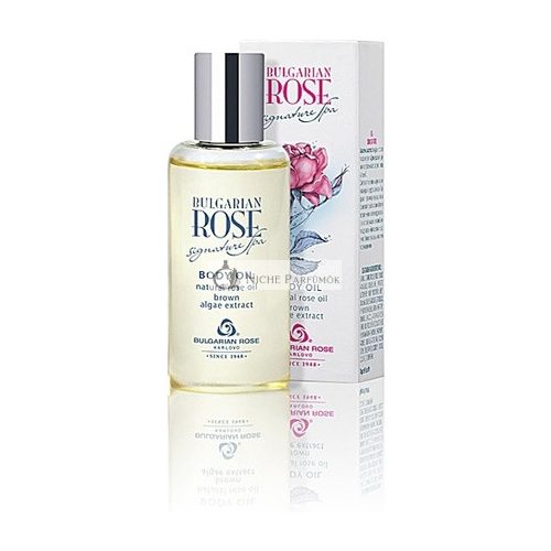 Body Oil with Rose Oil, Almond Oil and Vitamin E Bulgarian Rose Signature Spa 3.4 oz 100ml