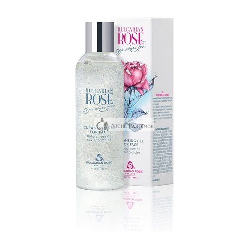 Bulgarian Rose Signature Spa Cleansing Gel with Rose Oil and Black Caviar 200ml